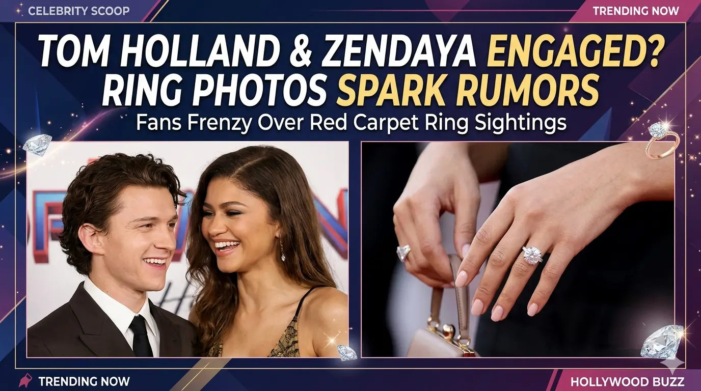 Are Tom Holland and Zendaya Engaged? Recent Ring Photos Spark Rumors
