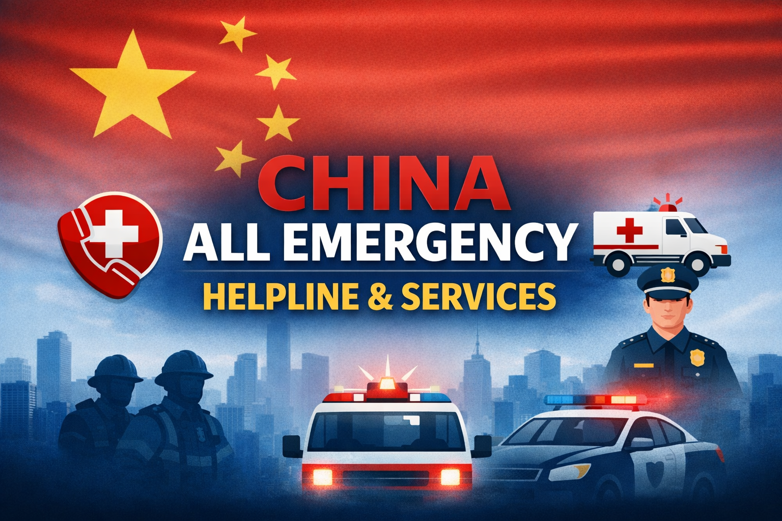 China All Emergency Helpline Numbers List: Emergency Services
