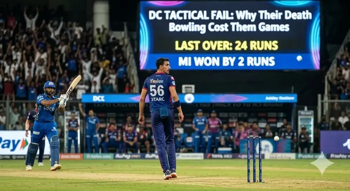 Delhi Capitals Tactical Fail: Why Their Death Bowling is Costing Them Games