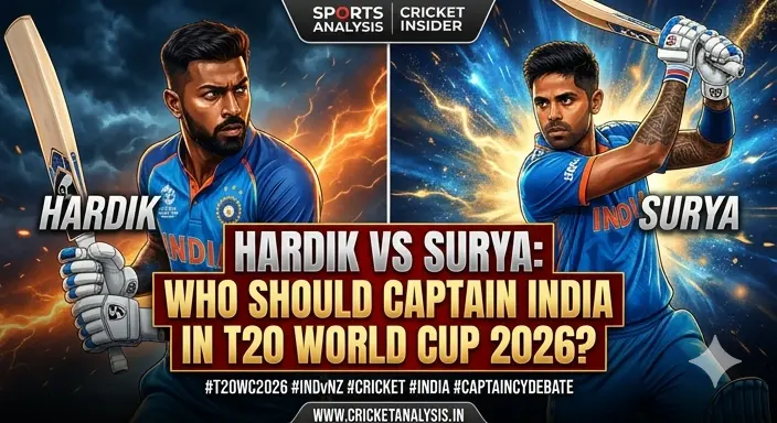 Hardik vs Surya: Who Should Captain India in T20 World Cup 2026?