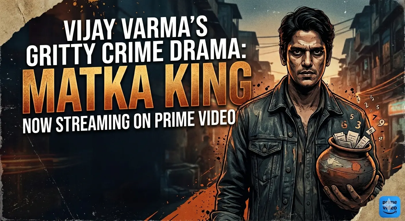 Matka King Prime Video Release: Vijay Varma’s Gritty Crime Drama First Review