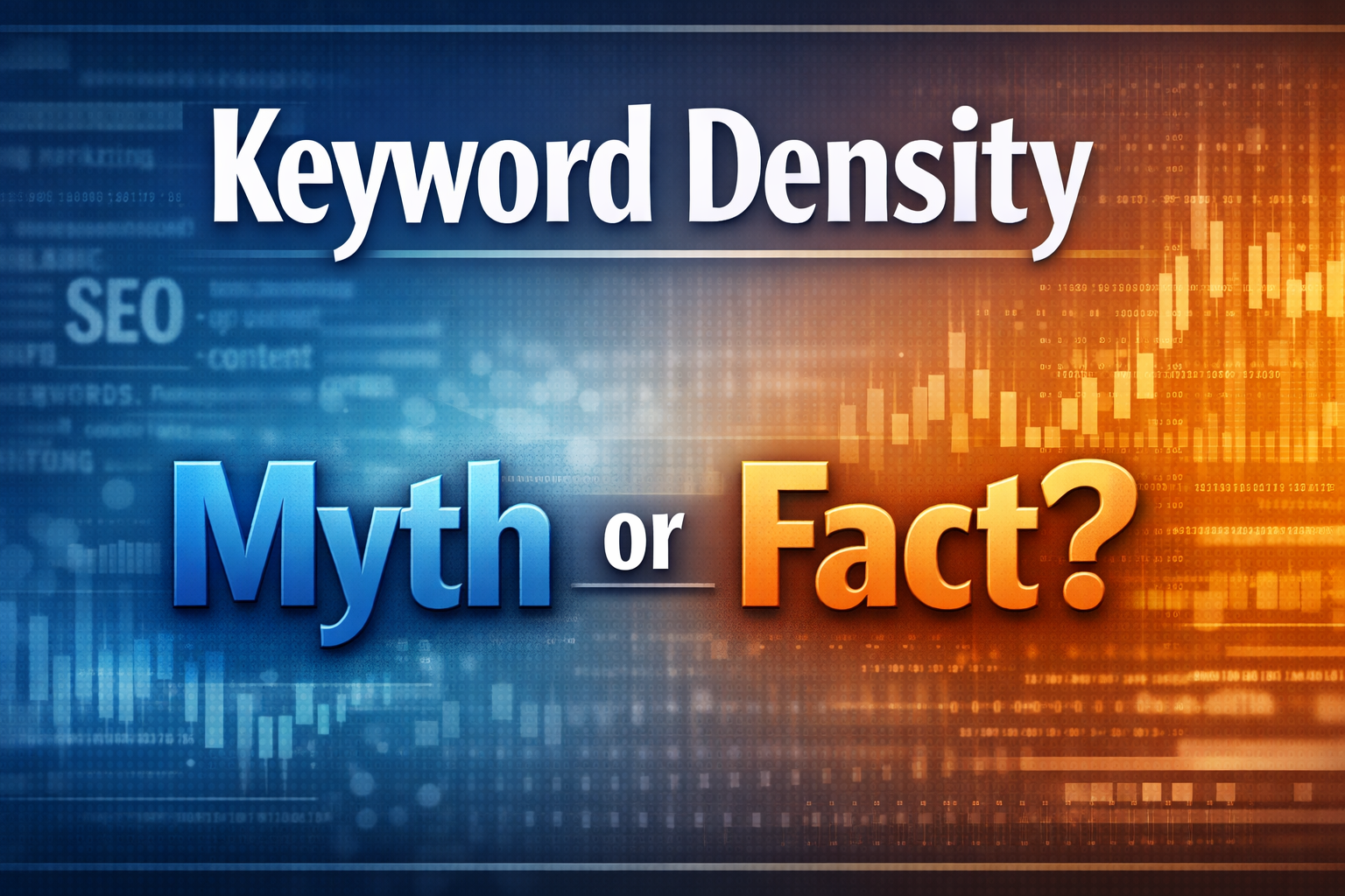 Keyword Density: Myth or Fact?