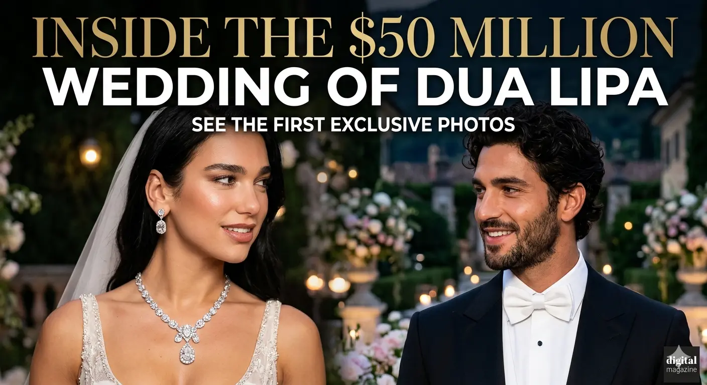 Inside the $50 Million Wedding of Dua Lipa: See the First Exclusive Photos