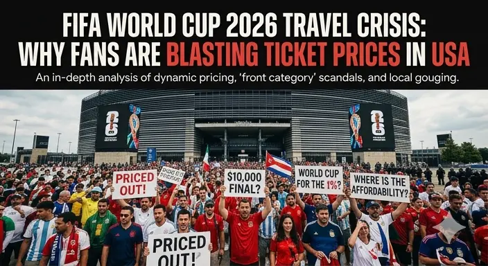 FIFA World Cup 2026 Travel Crisis: Why Fans are Blasting Ticket Prices in USA