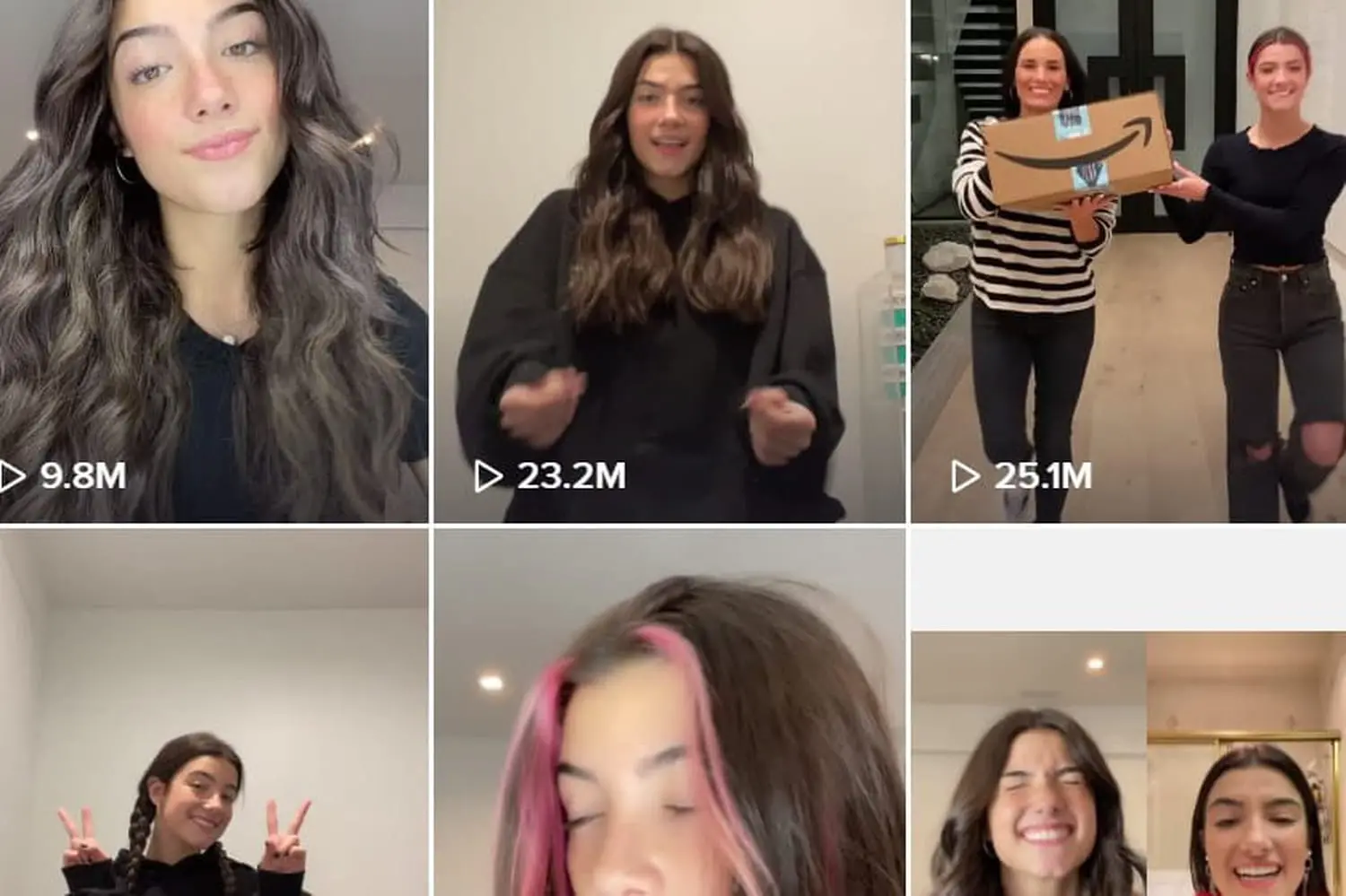 Charli D'Amelio : plus de 100 millions d'abonnés TikTok, une première