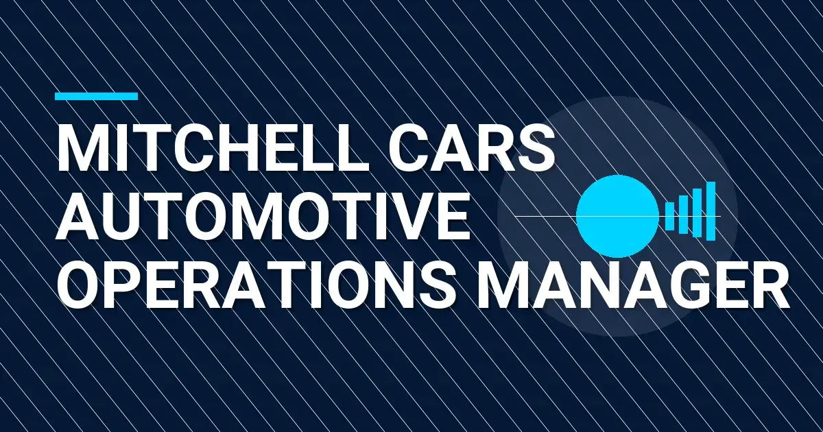 Mitchell Cars Automotive Operations Manager