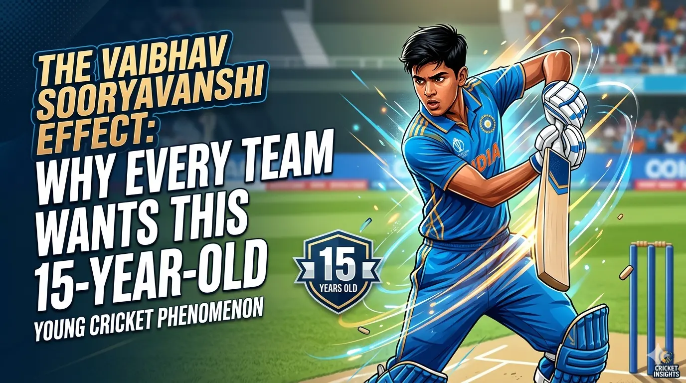 The Vaibhav Sooryavanshi Effect: Why Every Team Wants This 15-Year-Old