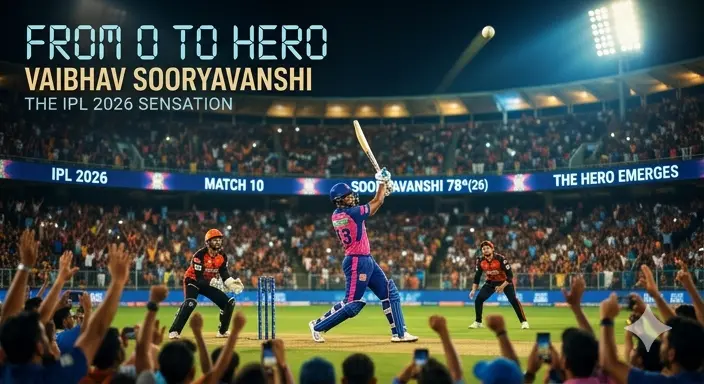 From 0 to Hero: How Vaibhav Sooryavanshi Became the Sensation of IPL 2026